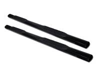 I3 99-09 Chevy Silverado Crew Cab 4" Stainless Steel Oval Side Step Bar (Black)