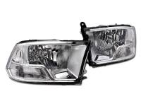 I3 2009-2016 Dodge Ram 1500 / 2010-2016 Dodge Ram 2500/3500 - Crystal Headlight W/O Amber W/O Bulbs (Not Fit Quad Lamp) - Chrome