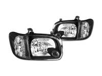 I3 2005-2006 Toyota Tundra - Crystal Headlight - W/O Bulb W/O Amber - Black