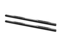 I3 04-10 Nissan Titan Crew Cab 4" Oval Side Step Bar (Matte Black)