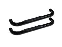 I3 99-09 Chevy Silverado Regular Cab Stainless Steel Side Step Bar (Black)