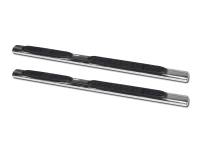 I3 04-10 Nissan Titan Crew Cab 5" 201 Stainless Steel Oval Side Step Bar (Chrome)