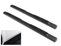 I3 2009-2014 Dodge Ram 1500 - 5" Stainless Steel 201 Side Step Bar - Quad Cab - Body Mount - Matte Black