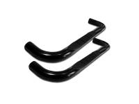 I3 99-04 Chevy S Series Extened Cab 3" Stainless Steel Side Step Bar (Black)