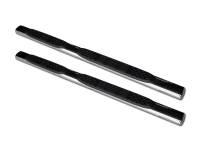 I3 02-08 Dodge Ram 1500/2500/3500 Quad Cab 5" Stainless Steel Oval 201 Side Step Bar (Chrome)