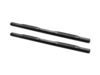 I3 05-09 Toyota Tacoma Double Cad 4" Oval Step Bar (Matte Black)