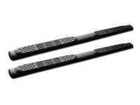 I3 04-08 Ford F150 Crew Cab 5" Stainless Steel Side Step Bar (Matte Black)