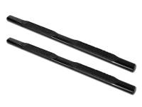 I3 98-01 Dodge Ram 1500/2500/3500 Quad Cab 4" Stainless Steel Oval Side Step Bar (Black)