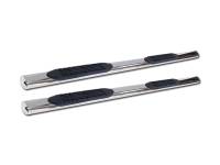 I3 98-01 Dodge Ram 1500/2500/3500 Quad Cab 4" Stainless Steel Oval 201 Side Step Bar (Chrome)