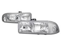 I3 98-04 Chevy S10/Blazer Crystal Headlights (Chrome)