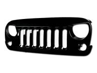 I3 2007-2016 Jeep Wrangler Jk Angry Bird Style Front Grille - Black