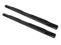 I3 1999-2016 Ford F250 Crew Cab 4" Stainless Steel Oval Side Step Bar (Black)