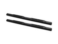 I3 2005-2011 Dodge Dakota Extended Cab 4" Oval Side Step Bar (Matte Black)