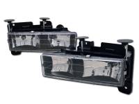 I3 88-98 Chevy/Gmc C10 Fullsize/Pickup/Suv Crystal Headlights (Jdm Black)