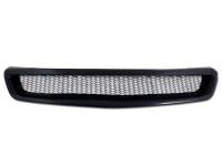 I3 1999-2000 Honda Civic Type-R Style Abs Grill W/Aluminum Mesh (Black)