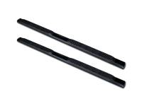 I3 04-08 Ford F150 Crew Cab 5" Stainless Steel Oval Side Step Bar (Black)