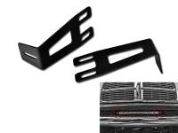 I3 2003-2009 Dodge Ram 2500/3500 - 20" Straight Led Light Bar Bracket - Bumper Mount - Texture Black