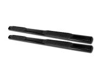 I3 04-08 Ford F150 Super Cab 4" Stainless Steel Oval Side Step Bar (Black)