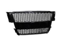 I3 08-10 Audi A5 Rs Style Front Grill W/Logo Base (Black)