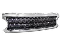 I3 06-08 Land Rover Range Rover (Not Fit Sport Model) Mesh Grill (Chrome/Black)