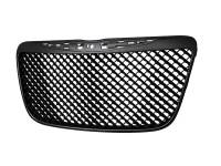 I3 2011-2012 Chrysler 300C - Honeycomb Mesh Style Front Grille - Matte Black