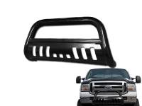 I3 2005-2007 Ford F250/350/450/550 Grille Guard W/Skid Plate (Black)