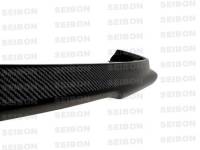 Seibon Carbon - Seibon DL-style carbon fiber front lip for 2003-2005 Mitsubishi EVO8 - Image 3