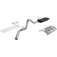 Flowmaster - Flowmaster 96-99 Gm Truck 155 And 168 American Thunder Cat-Back Exhaust System - Single Side Exit - Image 1