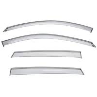 WellVisors Side Window Deflectors Mazda CX-5 2017+ With Black Trim