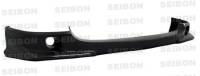 Seibon MG-style carbon fiber front lip for 2002-2004 Honda Civic HB Si