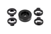 BMR 16-17 6th Gen Camaro Differential Lockout Bushing Kit (Aluminum) - Black