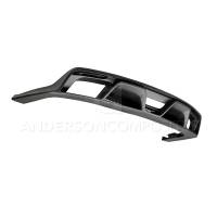 Anderson Composites - Anderson Composites 15-16 Ford Mustang R-Style Rear Valance (for Quad Tip Exhaust) - Image 1