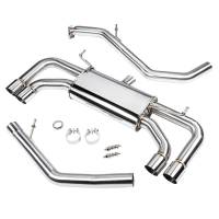 DC Sports Axleback Exhaust Polished Tip (19-21 Corolla Hatchback)