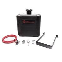 Snow Performance 7 Gal. Water-Methanol Tank Upgrade Quick-Connect Fittings (w/brackets, solenoid, hose &amp; all necessary fittings) (15Lx17Hx9W)