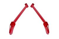 BMR 16-17 6th Gen Camaro Front Of Rear Cradle Brace - Red