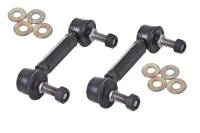 BMR 15-17 S550 Mustang Rear Sway Bar End Link Kit - Black