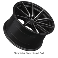 XXR Wheels - XXR Wheel Rim 561 18x10 5x100/5x114.3 ET35 73.1CB Machined / Graphite - Image 2