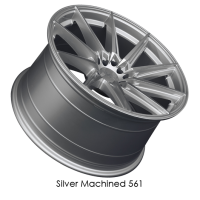 XXR Wheels - XXR Wheel Rim 561 18x10 5x100/5x114.3 ET35 73.1CB Machined / Silver - Image 2