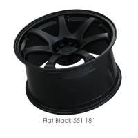 XXR Wheels - XXR Wheel Rim 551 15X8 4x100/4x114.3 ET21 73.1CB Flat Black - Image 2