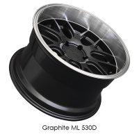 XXR Wheels - XXR Wheels Rim 530D 18x9 5x114.3 ET20 73.1CB Graphite / ML - Image 2