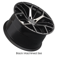XXR Wheels - XXR Wheels Rim 566 18x10 5x114.3 ET20 73.1CB Black / Machined - Image 2