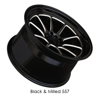 XXR Wheels - XXR Wheel Rim 557 18x8.5 5x100/5x114.3 ET15 73.1CB Black / Milled - Image 2