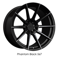 XXR Wheels Rim 567 18x8.5 5x108/5x112 ET35 73.1CB Phantom Black