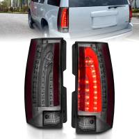 ANZO Headlights, Tail Lights and More  - ANZO 2007-2014 Chevrolet Suburban LED Taillights Smoke G5 - Escalade Look - Image 2