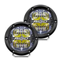 Rigid Industries - RIGID 360-Series 4 Inch Off-Road LED Light, Drive Beam, White Backlight, Pair - Image 1