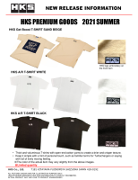HKS - HKS Get Boost T-SHIRT L/SAND BEIGE - Image 3