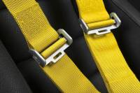 BRAUM RACING SEATS & MORE - BRAUM Racing 5 Point 3" SFI Approved Racing Harness - Yellow - Each - Image 3