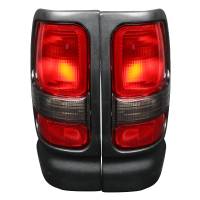 Spec'D Tuning Products - Spec-D 1994-2002 Dodge RAM Tail Lights (Black Housing/Red Clear Lens) - Image 5