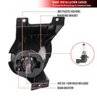 Spec'D Tuning Products - Spec-D 2011-2014 Ford F-150 FX2/ FX4/ King Ranch/ Lariat/ STX H10 Fog Lights Kit (Chrome Housing/Smoke Lens) - Image 6