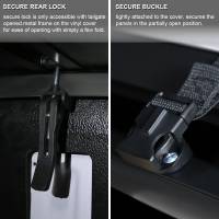 Spec'D Tuning Products - Spec-D 2004-2014 Ford F-150 5'6" Short Bed Hard Quad-Fold Tonneau Cover - Image 2